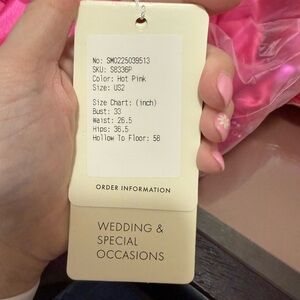 Hot Pink Special Occasion Dress - US2